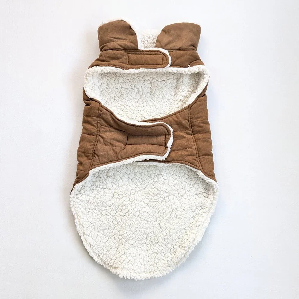 Koolaburra By UGG Faux Suede Sherpa XL Dog Coat